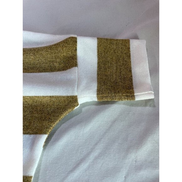 Over Sized Super Soft Knit Pullover by La Miel Size Small Striped  Sweater - Picture 7 of 8